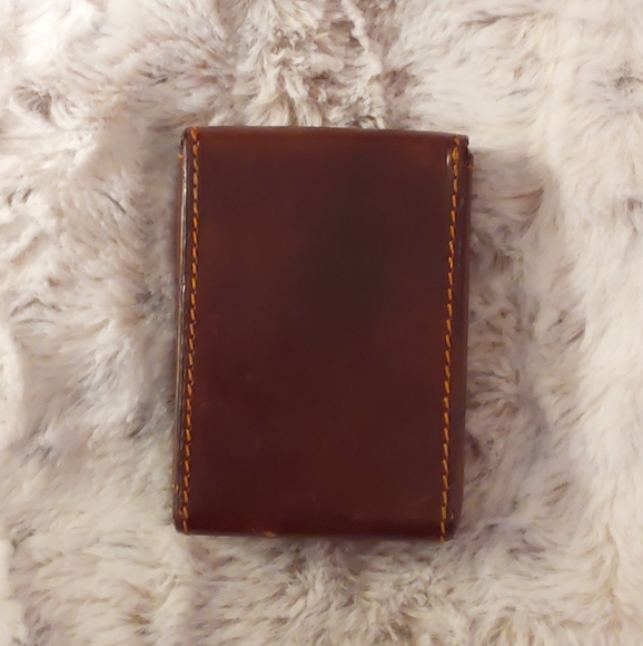 VINTAGE Kenneth Cole leather playing card holder - Picture 6 of 6